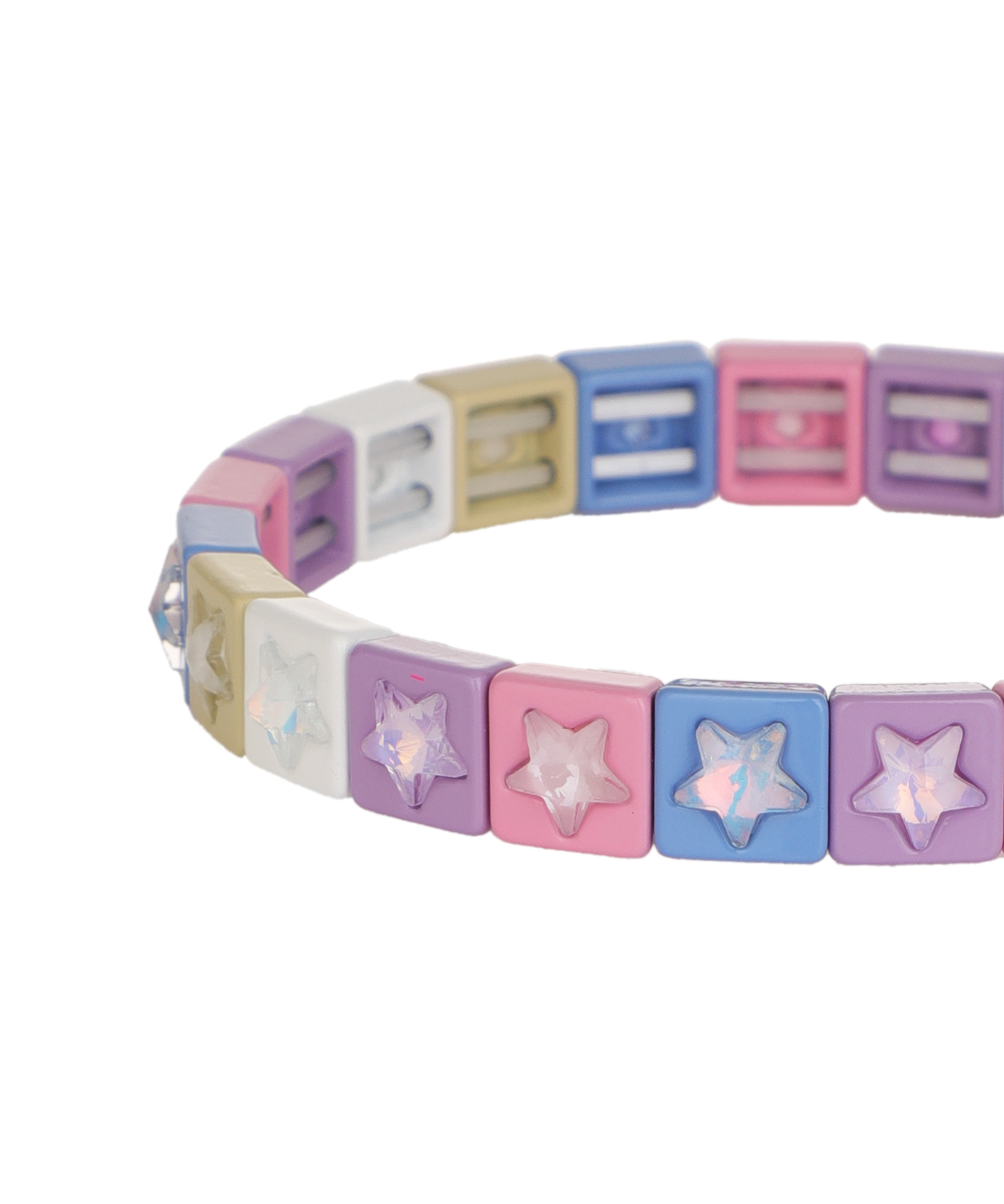 Starry Nights In Block: Carnival Glaze Bracelet | Stylika