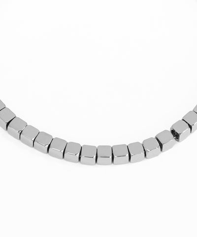 Modern Cube Bead Bracelet with Adjustable Fit | Stylika