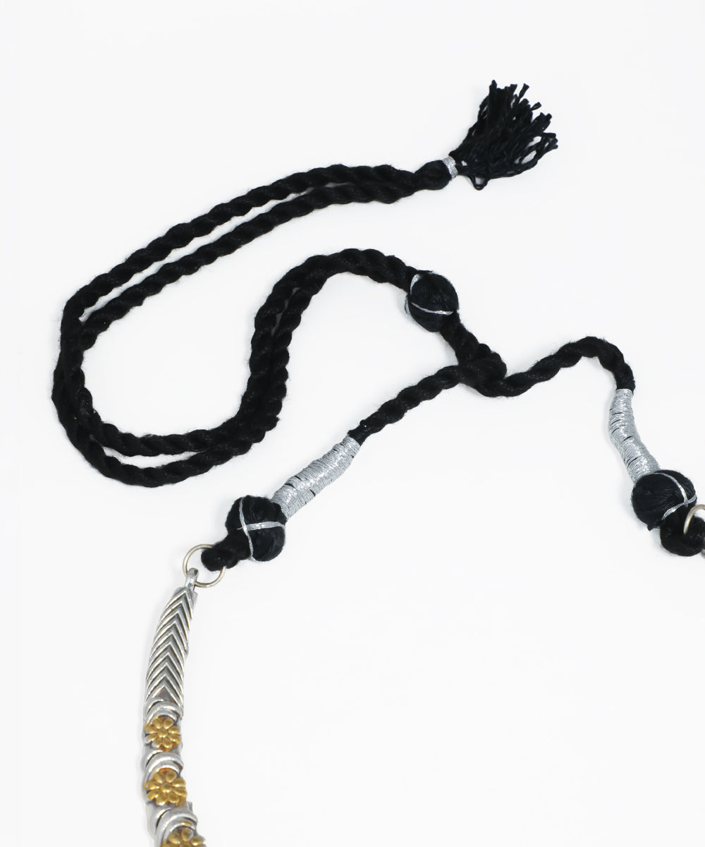 Traditional Indian temple jewelry set with earrings