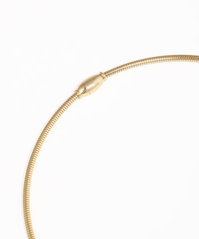 Contemporary Sculptural Curved Choker Necklace Design | Stylika