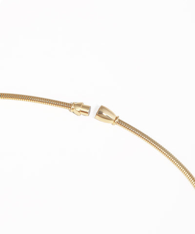 Contemporary Sculptural Curved Choker Necklace Design | Stylika