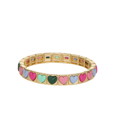 Love Letters In Block: Candy Crush Bracelet | Stylika