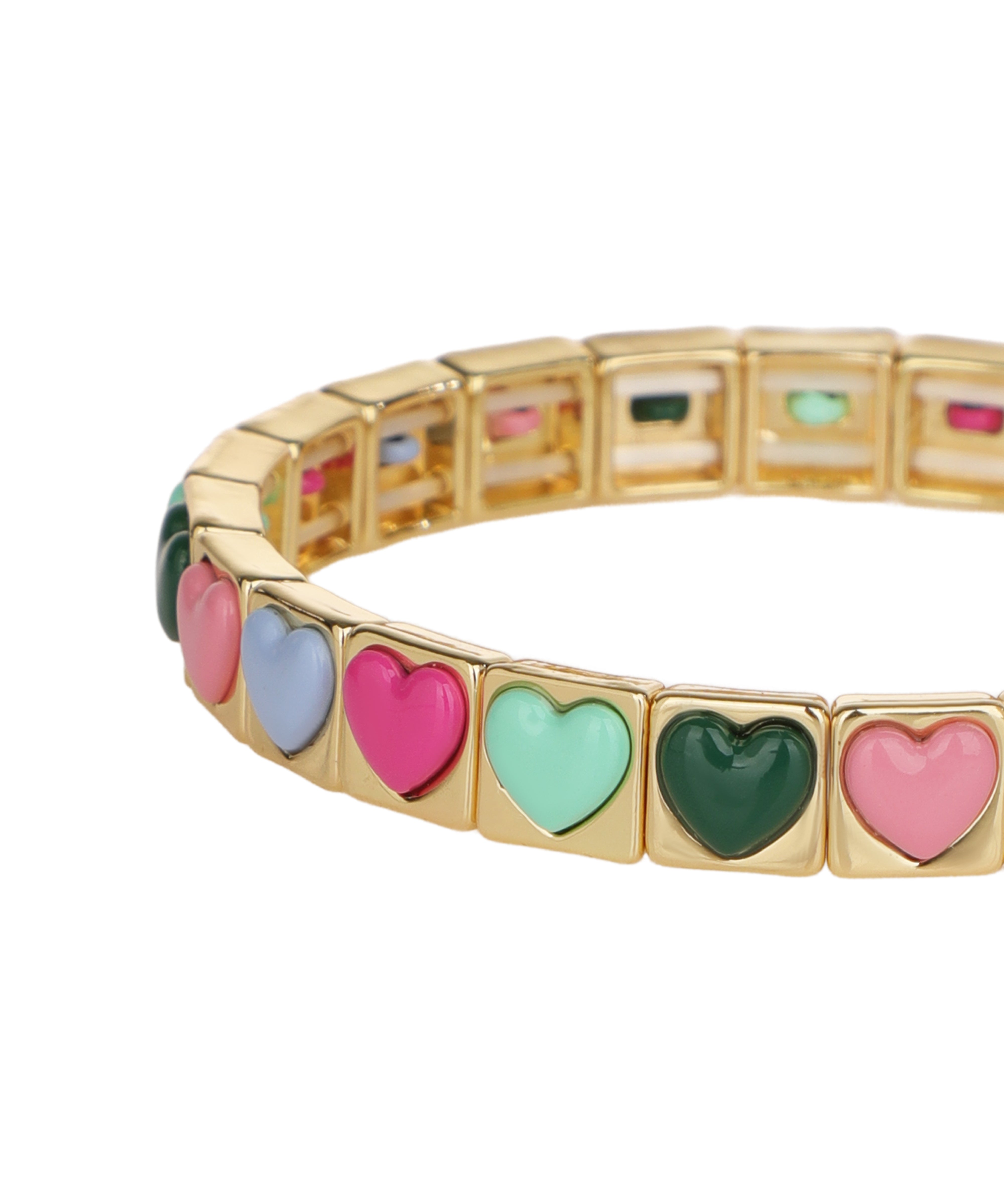 Love Letters In Block: Candy Crush Bracelet | Stylika