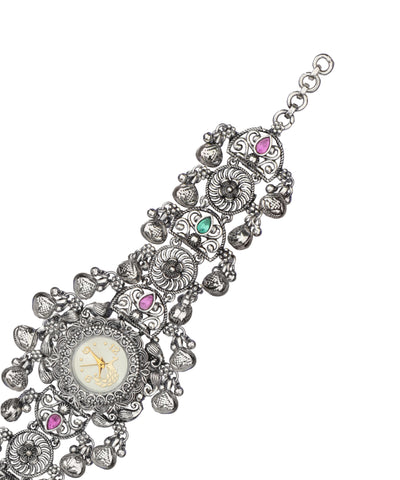 Heritage bracelet watch styled for festive occasions