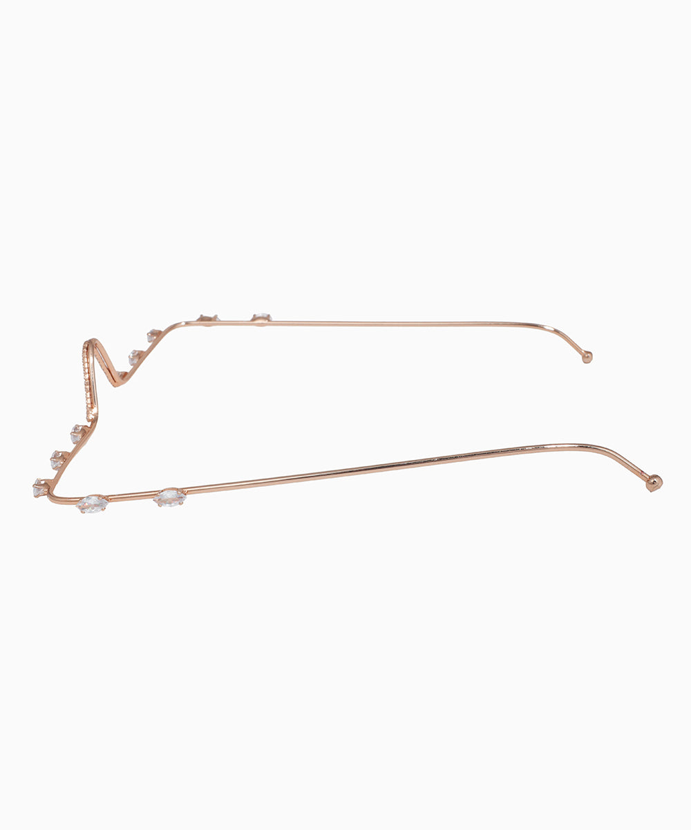 Wavy Embellished Contour Facelet | Stylika