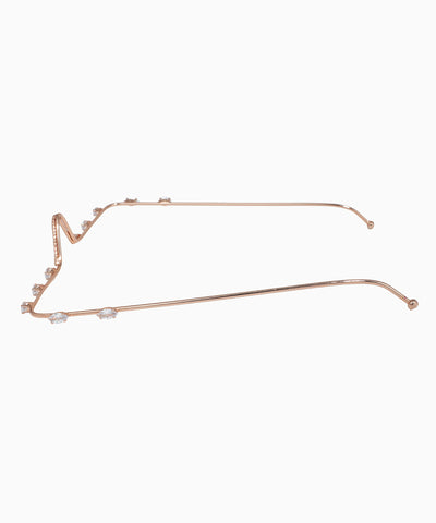 Wavy Embellished Contour Facelet | Stylika