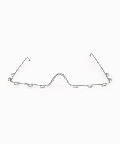 Wavy Embellished Contour Facelet | Stylika