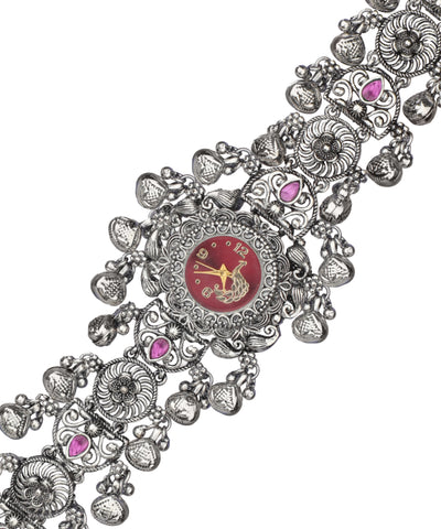 Heritage Bracelet Watch with an ornate filigree structure