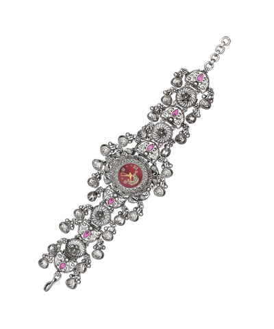 Heritage Bracelet Watch featuring elaborate floral motifs