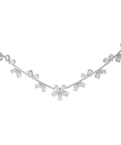 Floral Vine Motif Hair Tiara Accessory | Stylika