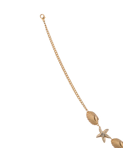 Summer Sands Seashell Starfish Detail Waist Chain | Stylika