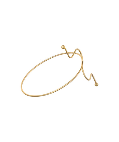 Distinctive Abstract Winding Statement Arm Cuff | Stylika