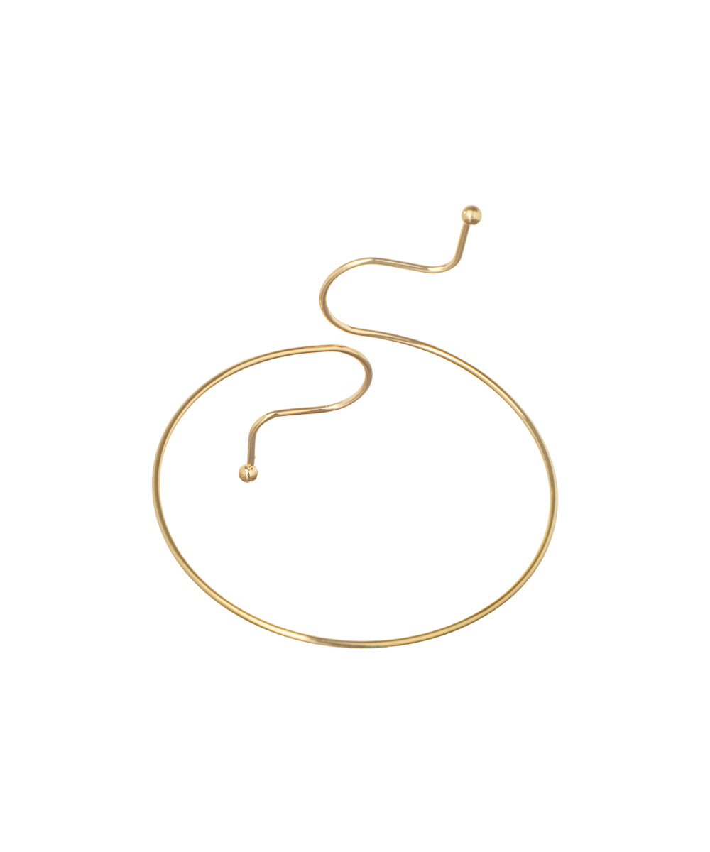 Distinctive Abstract Winding Statement Arm Cuff | Stylika