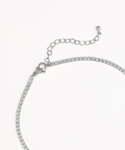 Sparkling Knot Drop Necklace with Earrings | Stylika