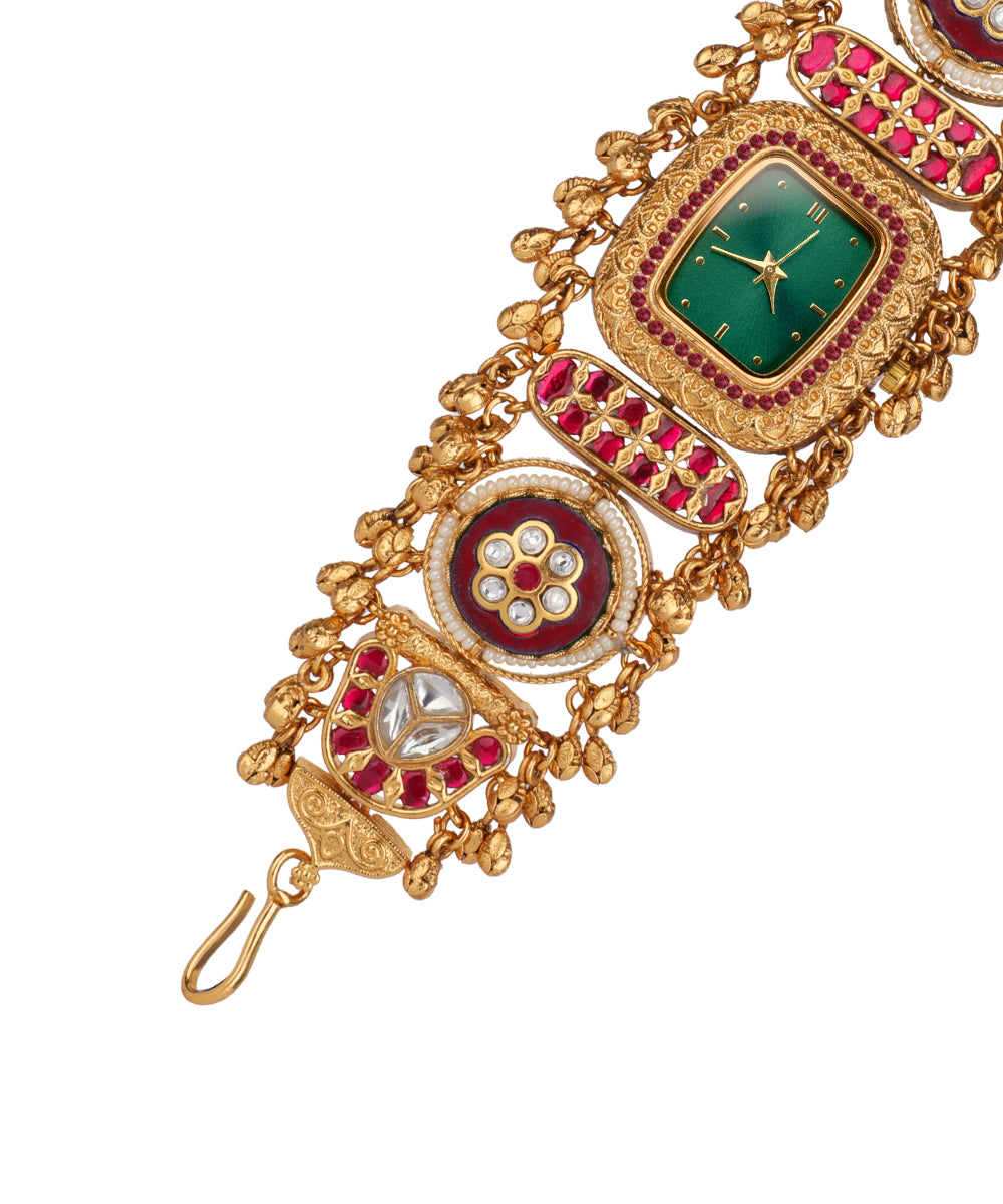 Urmila Heritage Watch (Ruby)| Stylika