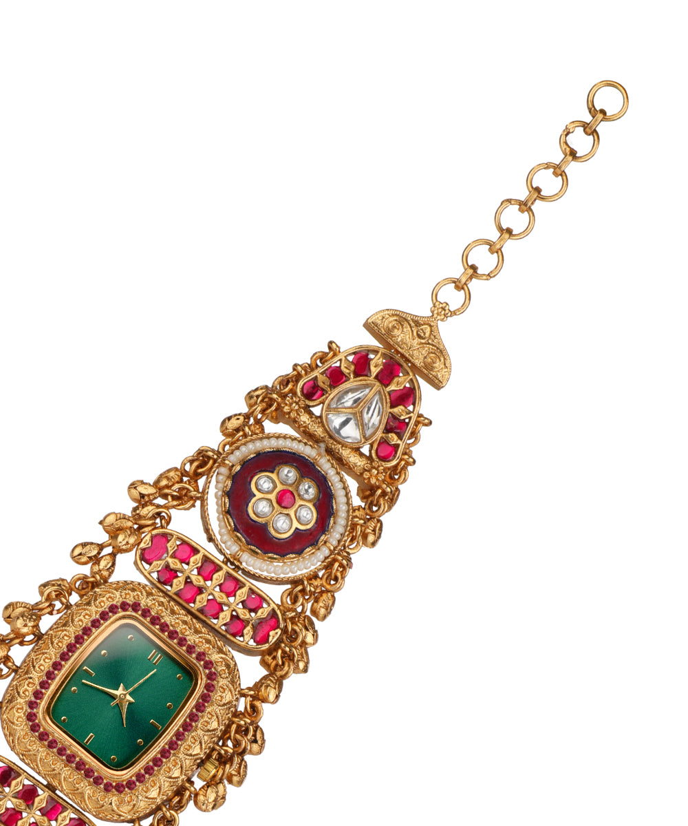 Urmila Heritage Watch (Ruby)| Stylika