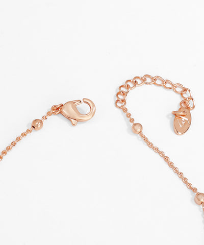 Delicate Charm Bracelet with Leaf & Butterfly | Stylika