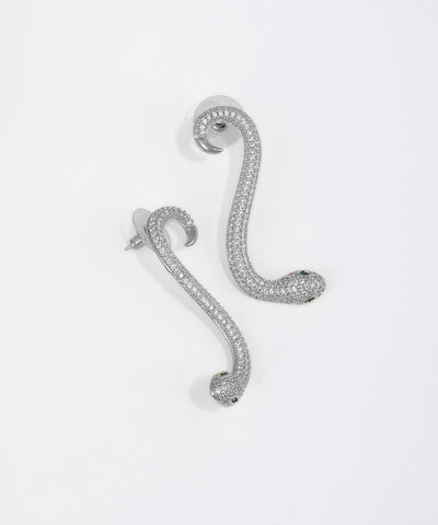 Serpentine Ear Crawler Earrings | Stylika