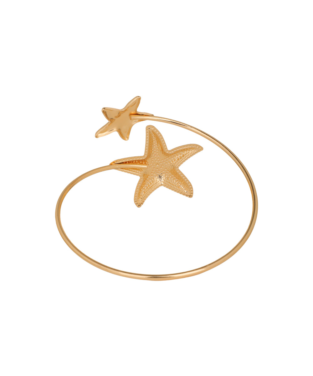 Double Starfish Motif Arm Cuff | Stylika