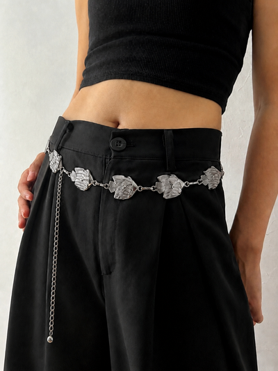 Patterned Fish Embellished Adjustable Waist Chain | Stylika
