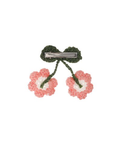 Cheerful Sunflower Motif Crochet Hair Clip | Stylika