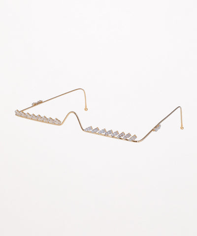 Baguette Stone Browline Facelet | Stylika