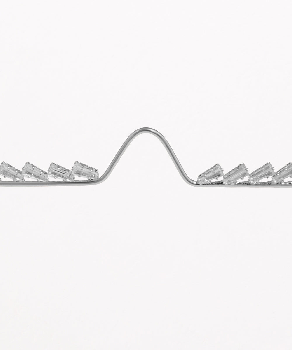 Baguette Stone Browline Facelet | Stylika