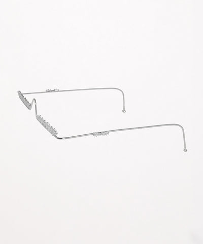 Baguette Stone Browline Facelet | Stylika