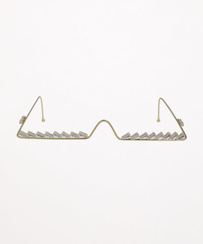 Baguette Stone Browline Facelet | Stylika