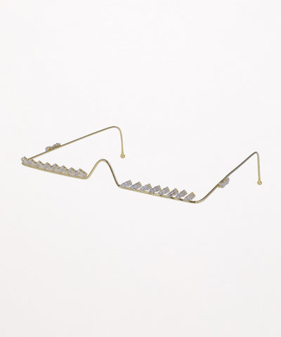 Baguette Stone Browline Facelet | Stylika