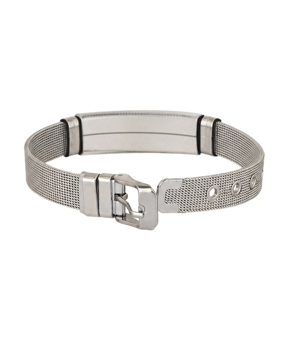 Iron Cross Mesh Bracelet | Stylika