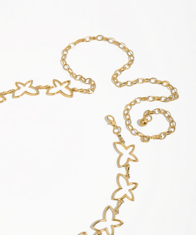 Modern Butterfly Cutout Waist Chain | Stylika