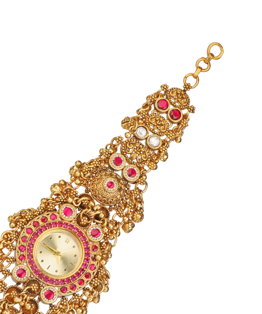 Heritage bracelet watch for pairing with traditional attire