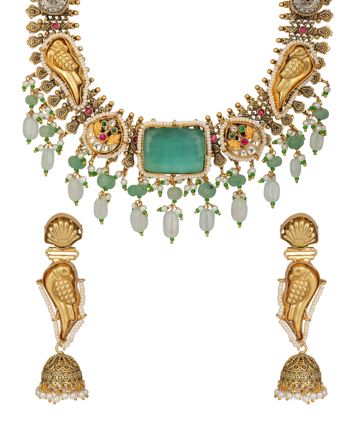 Ratna Shankha Necklace | Stylika
