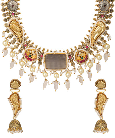 Ratna Shankha Necklace | Stylika