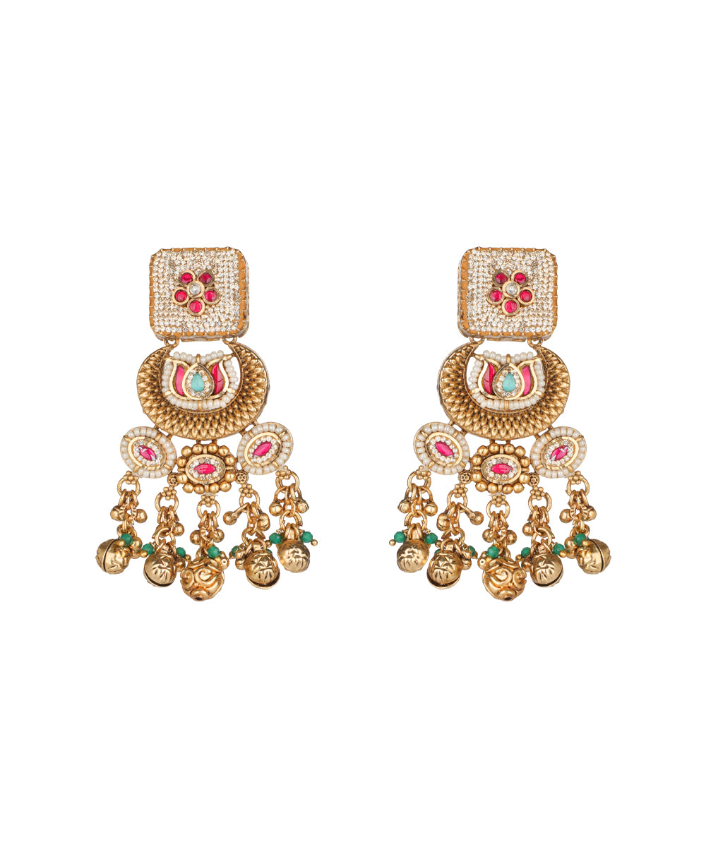 Traditional necklace set styled for ethnic festive wear
