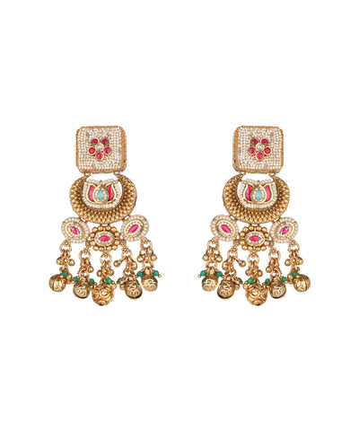 Traditional necklace set styled for ethnic festive wear