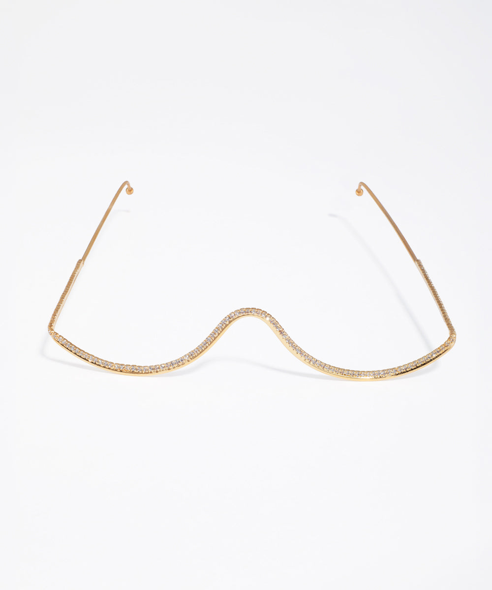 Statement Wavy Contoured Facelet | Stylika