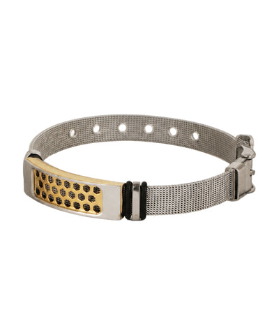 Honeycomb Grid Mesh Bracelet | Stylika