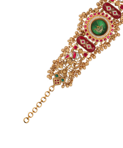 Heritage bracelet watch for styling with ethnic attire