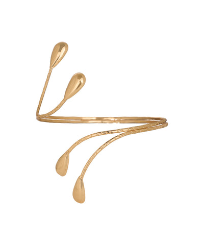 Drop Arm Cuff with Textured Detailing | Stylika