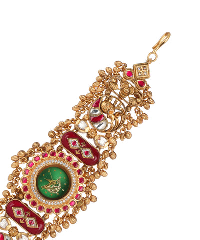 Heritage Bracelet Watch featuring decorative stone accents