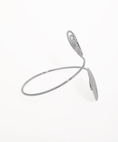 Abstract Spiral Disc Arm Cuff | Stylika