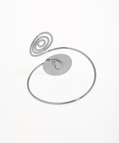 Abstract Spiral Disc Arm Cuff | Stylika