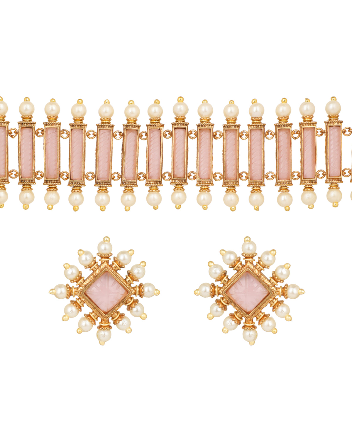 Navratna Bar Choker Necklace | Stylika