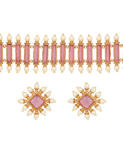 Navratna Bar Choker Necklace | Stylika