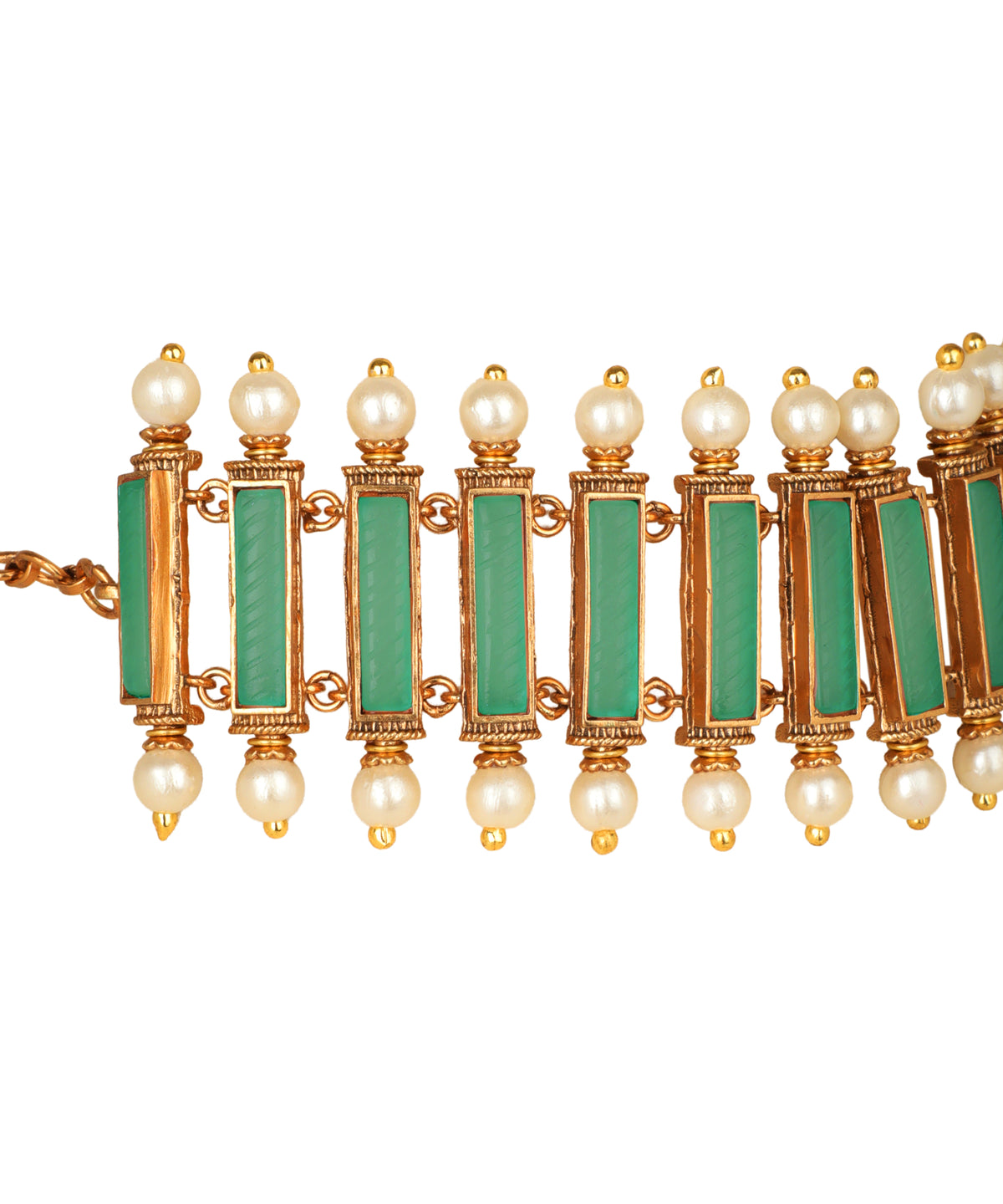Navratna Bar Choker Necklace | Stylika