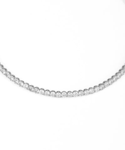 Elegant Continuous Stone Choker Necklace for Everyday Glam | Stylika