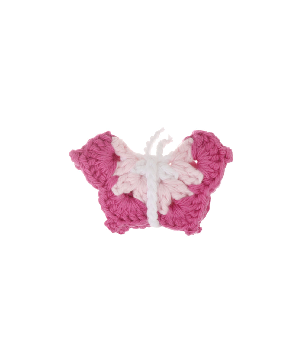 Dual-Tone Butterfly Crochet Hair Clip | Stylika