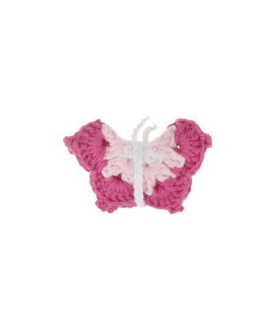 Dual-Tone Butterfly Crochet Hair Clip | Stylika